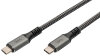 DIGITUS Câble de raccordement USB 4.0, USB-C - USB-C, 1,0 m