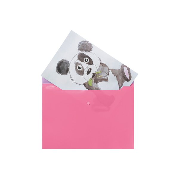 KOLMA Dokumententasche Doppia A4 08.153.20 pink/violett