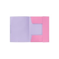 KOLMA Gummizugmappe Doppia A4 11.080.20 pink/violett