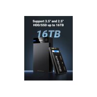 UGREEN SATA Hard Driver Enclosure 50422 USB 3.0 B to 3.5,2.5 (BB)