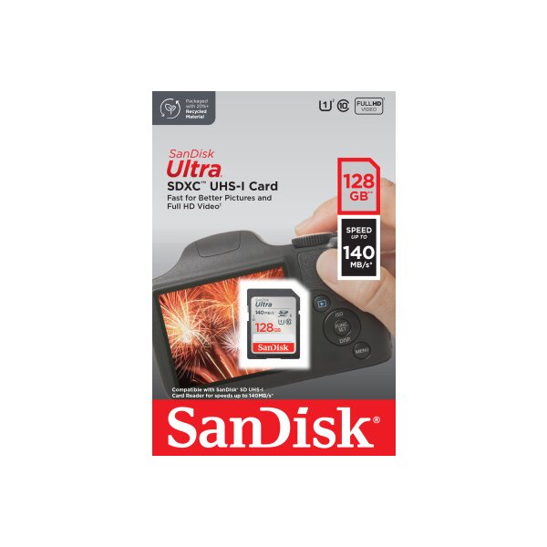 SANDISK Ultra SDXC 128GB SDSDUNB-128G-GN6IN