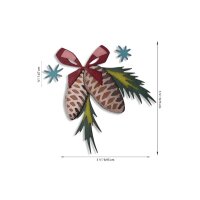 SIZZIX Stanzformen fes. Verzierungen 664733 8er Set