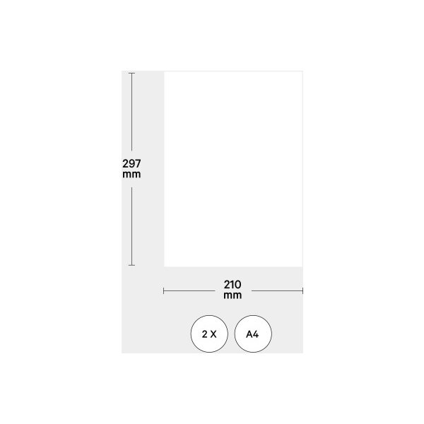 I AM CREATIVE Film décalomanie à eau A4 4010.57 clair 2 pièces