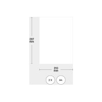 I AM CREATIVE Film décalomanie à eau A4 4010.57 clair 2 pièces