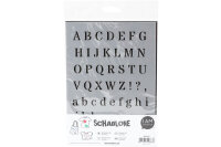 I AM CREATIVE Schablone Alphabet A5 MAK2000.56