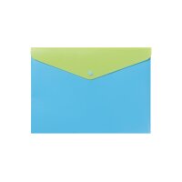 KOLMA Dokumententasche Doppia A4 08.152.20 blau/grün