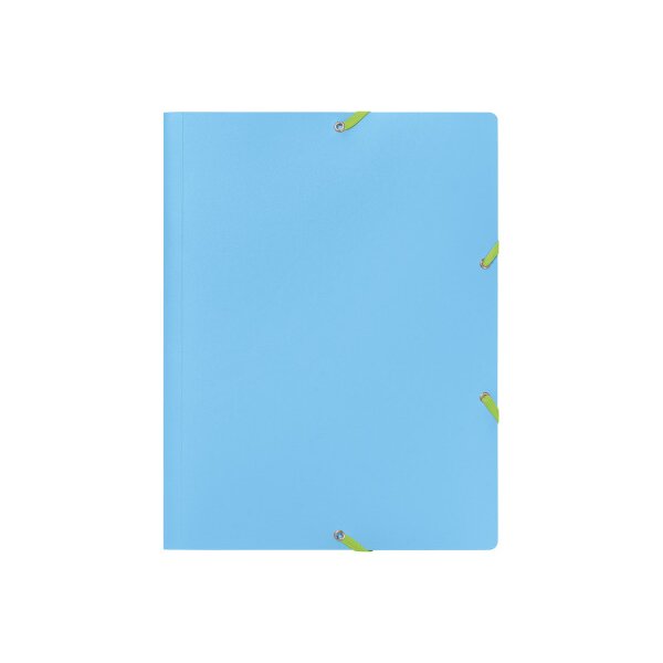 KOLMA Gummizugmappe Doppia A4 11.079.20 blau/grün