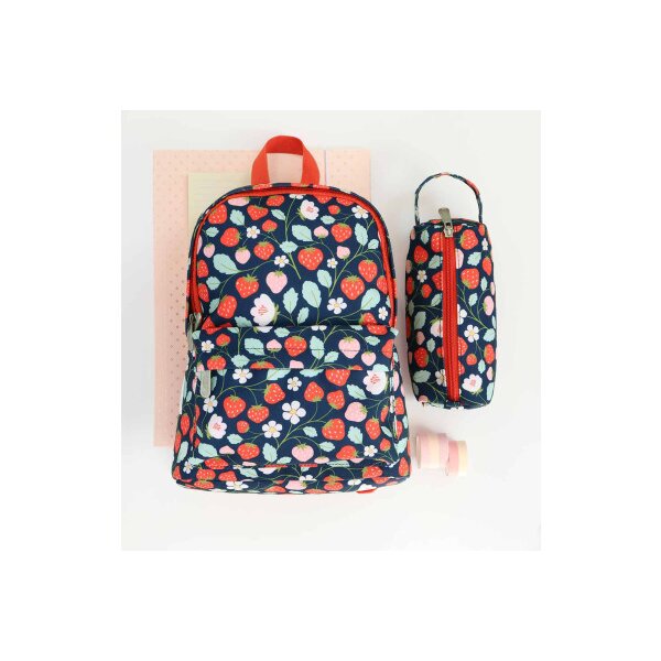 ALLC Kleiner Rucksack Erdbeeren BPSTBU71 23.5x30x10cm