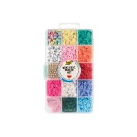 FOLIA Set de perles 32019 multicolore