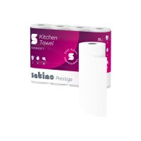 SATINO Papier ménage Satino 26x22cm 627885 3 plis, 4 roul. / 51 flls.