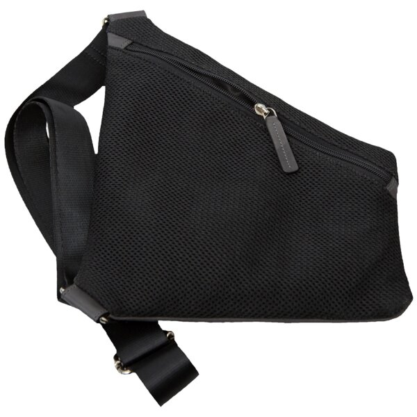 PRIDE&SOUL Umhängetasche CROSS, Leder, grau