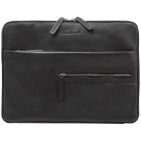 PRIDE&SOUL Schreibmappe TERRA, A4, Leder, grau