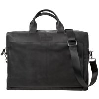 PRIDE&SOUL Sac pour laptop MOVER, cuir, noir