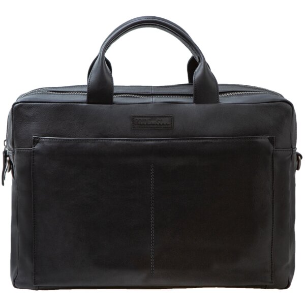 PRIDE&amp;SOUL Sac pour laptop NOMAD Business, cuir, noir