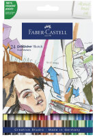 FABER-CASTELL Sketch Marker GOLDFABER, 24er Etui