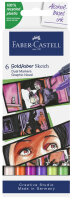FABER-CASTELL Sketch Marker GOLDFABER, 6er Etui Graphic