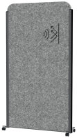 MAUL Stellwandsystem MAULcocoon, 1.000 x 1.800 mm, anthrazit