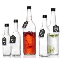 Ritzenhoff & Breker Bouteille en verre MARA, 1 litre