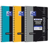 Oxford Etudiants Cahier NOMADBOOK, B5, quadrillé 5x5