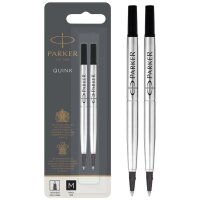 PARKER Rollerballmine QUINK, 0,7 mm, schwarz, 2er Blister