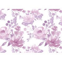 SUSY CARD Geschenkpapier "Aquarell Rosen", auf...
