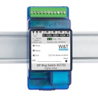 W&T Commutateur SIP Ring Switch 4xOut, 10/100 BaseT,...