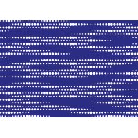 SUSY CARD Papier cadeau Petits points bleus, sur rouleau