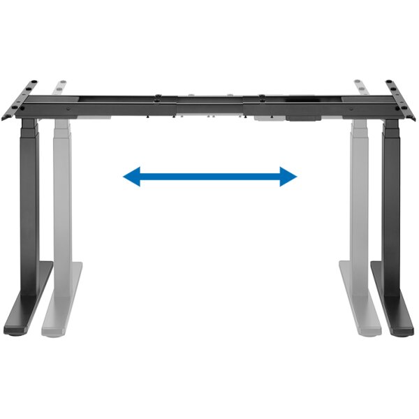 LogiLink Schreibtischgestell, elektrisch höhenverstellbar