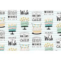 SUSY CARD Geschenkpapier "Brushstroke beere", auf Rolle