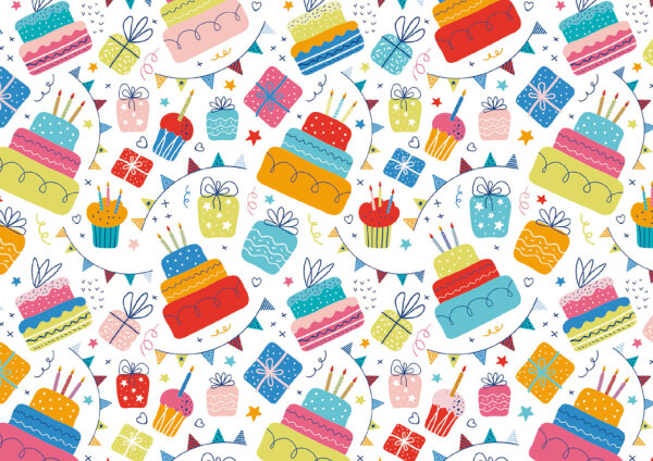 SUSY CARD Geschenkpapier "Lets Celebrate", auf Rolle