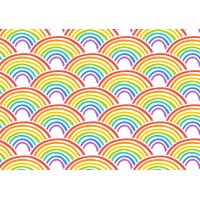 SUSY CARD Papier cadeau Le pays des arcs-en-ciel, rouleau