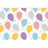 SUSY CARD Geschenkpapier "Party balloons", auf...