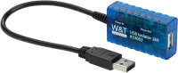 W&T Isolateur USB 2kV Hi-Speed, bleu