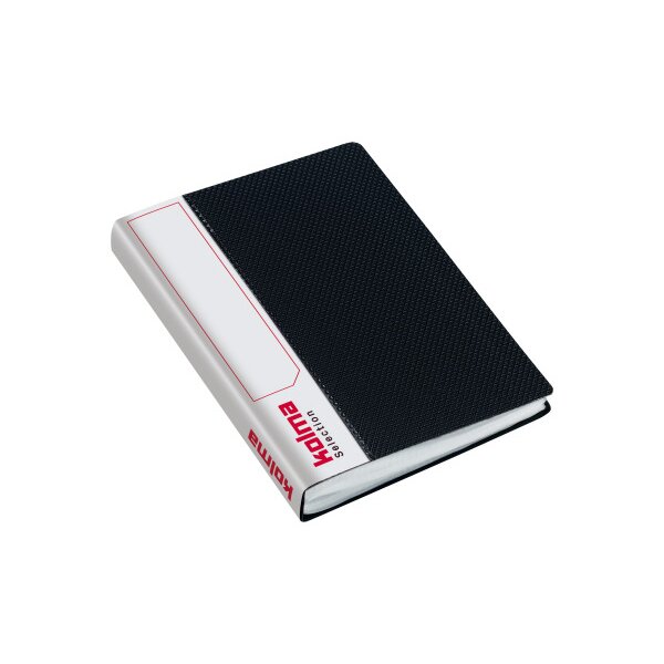 KOLMA Sichtbuch Selection A5 03.711.06 schwarz 40 Taschen