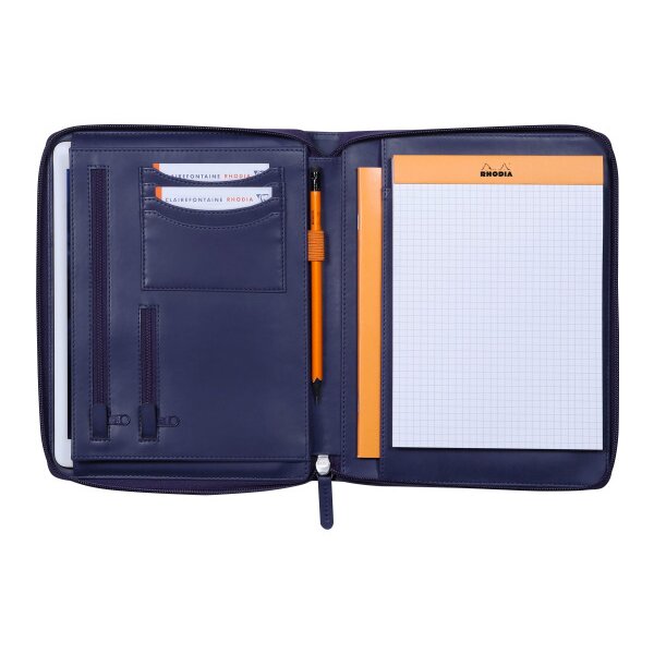 RHODIA Conférencier A5 168104C bleu