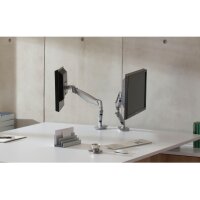 APOLLO Support de moniteur VCPSA/S single, gris