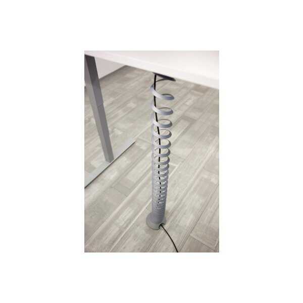 APOLLO Canal de c&acirc;ble 130cm VCKXE/S gris