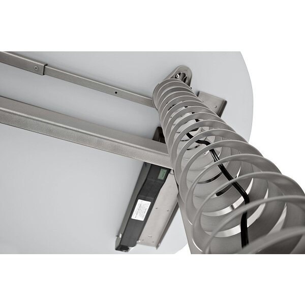 APOLLO Canal de c&acirc;ble 130cm VCKXE/S gris