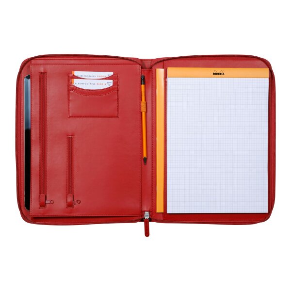 RHODIA Konferenzmappe A4 168122C rot