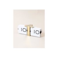 ESMEE Wanduhr Flip Clock 240.006.02 gold