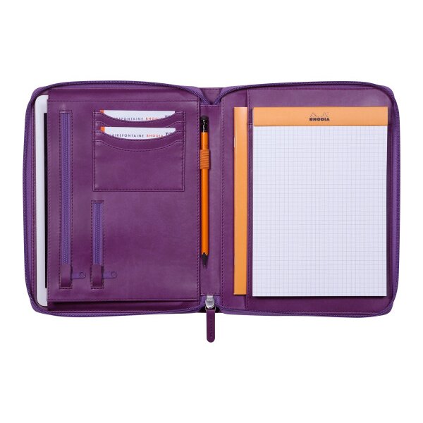 RHODIA Konferenzmappe A5 168105C violet