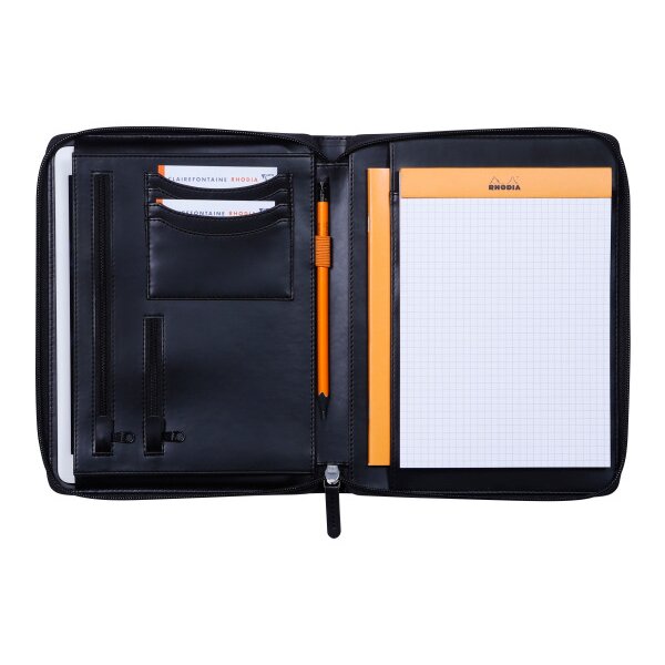 RHODIA Conférencier A5 168100C noir