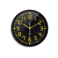 CEP Wanduhr 30cm 2110230011 schwarz, High Contrast