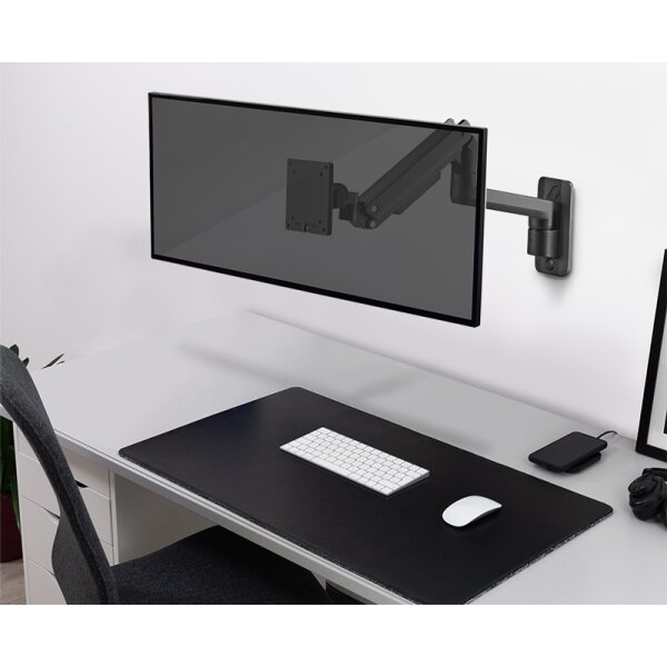 LogiLink Bras support pour &eacute;cran, longueur du bras: 424 mm