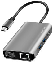 LogiLink Station daccueil USB 3.2 (Gen 1), USB-C, 7 ports