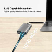 LogiLink USB 3.2 (Gen 1) Docking-Station, USB-C, 7-Port