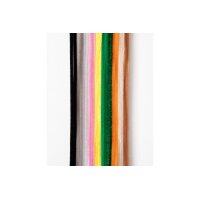 FOLIA Chenilledraht 8mmx50cm 779893 Safari 10 Stück