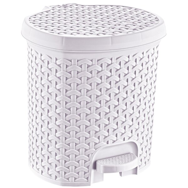 keeeper Poubelle cosmétique à pédale tjark, nordic-white