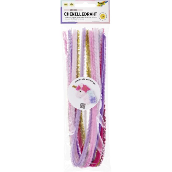 folia Fil métallique chenille Safari, longueur: 500 mm