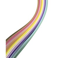 folia Bande à tresser pastel, (l)10 x (L)500 mm,...
